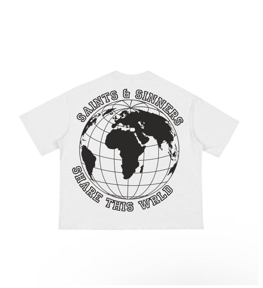 “S&S Share This WRLD” Tee